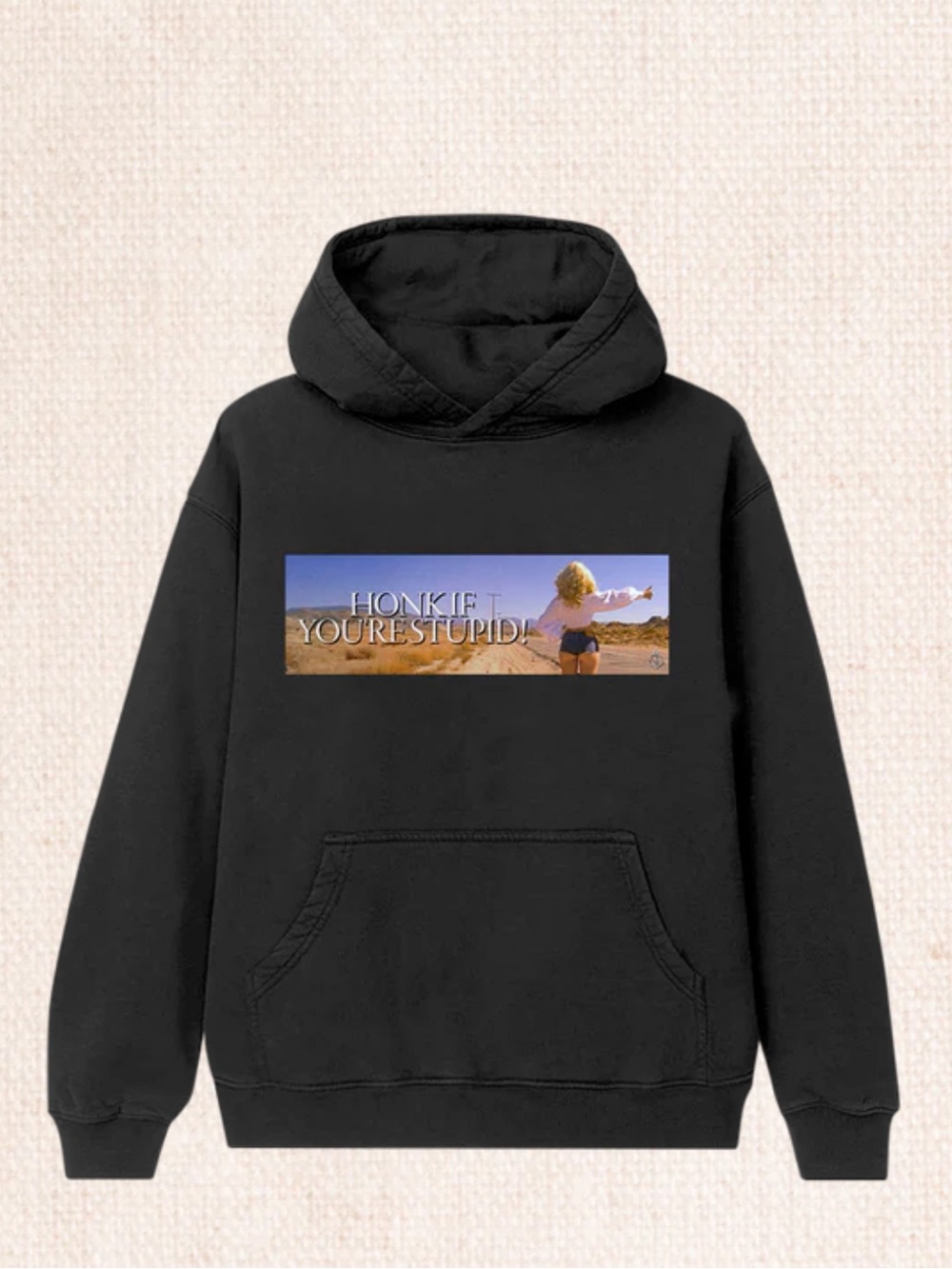 Honk If You’re Stupid! Hoodie - Sabrina Carpenter (Manchild)